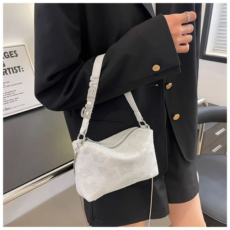Luxury Diaper Bag Women Leather Classic Designer Crossbody Handbag Elegant Casual Vintage Trendy Style