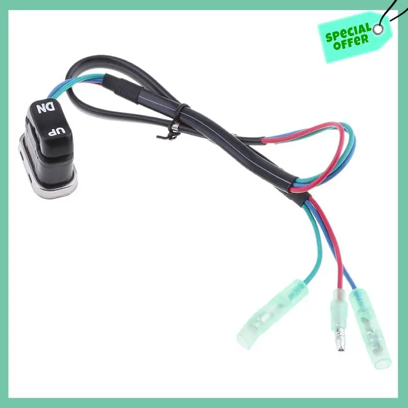 

A03G-Boat Trim & Tilt Switch Assembly For Yamaha 4 Stroke Motor Outboard Remote Controller 703-82563-02-00 703-82563-01
