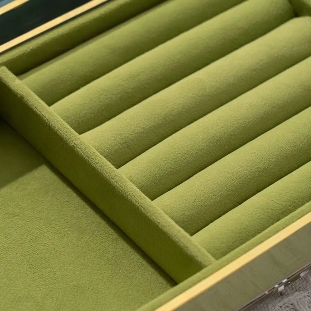 

Velvet Jewelry Display Stand Vintage Multifunctional Jewelry Tray Holder Bracelet Necklace Earrings Rings Jewelry Holder Box