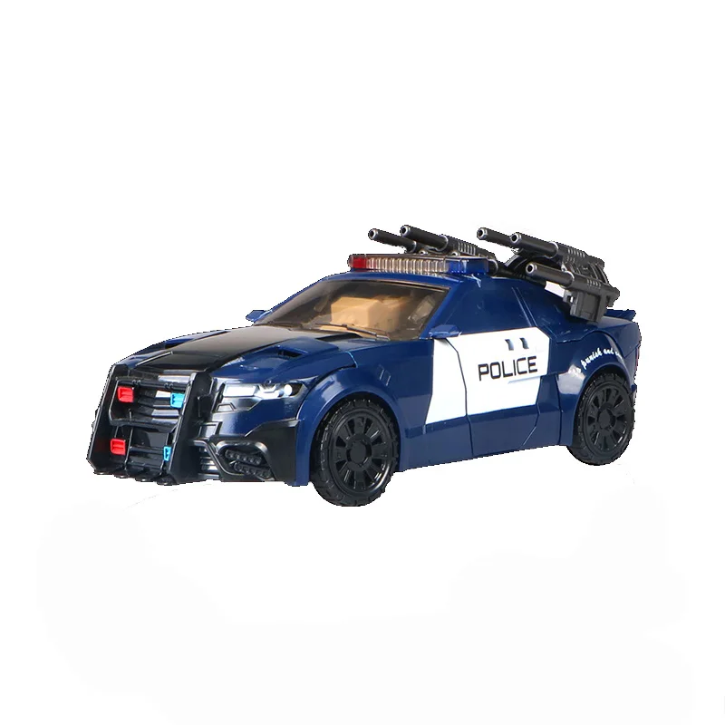 Bmb Barricade Aoyi H6001-5 Ko SS28 Transformatie Rollbar 6001-5 Film Anime Figuur Model Vervormbare Robot Auto Abs Speelgoed voor Kind