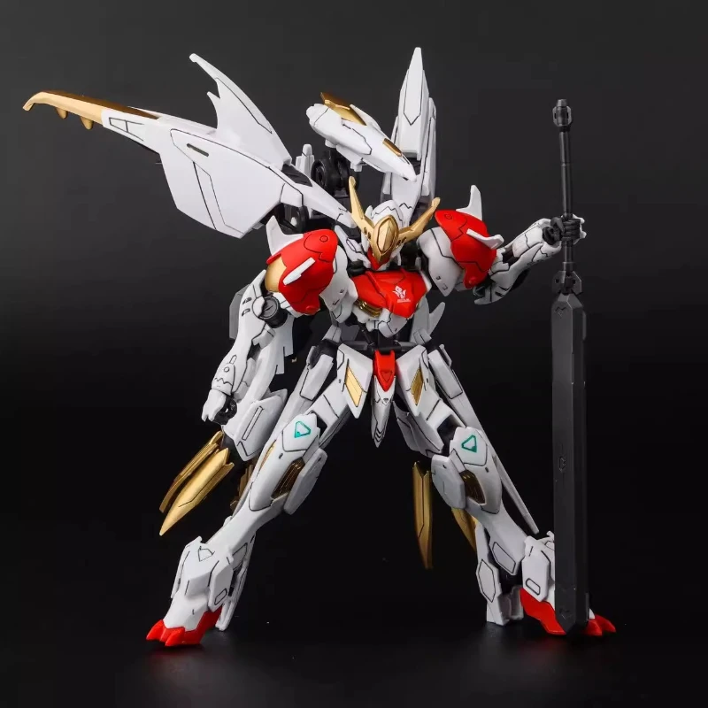 New Gk 1/144 Hg White Amazing Barbatos Sirius Garage Kit Anime Peripheral Action Figure Assembled Toy Ornament Boy Surprise Gift