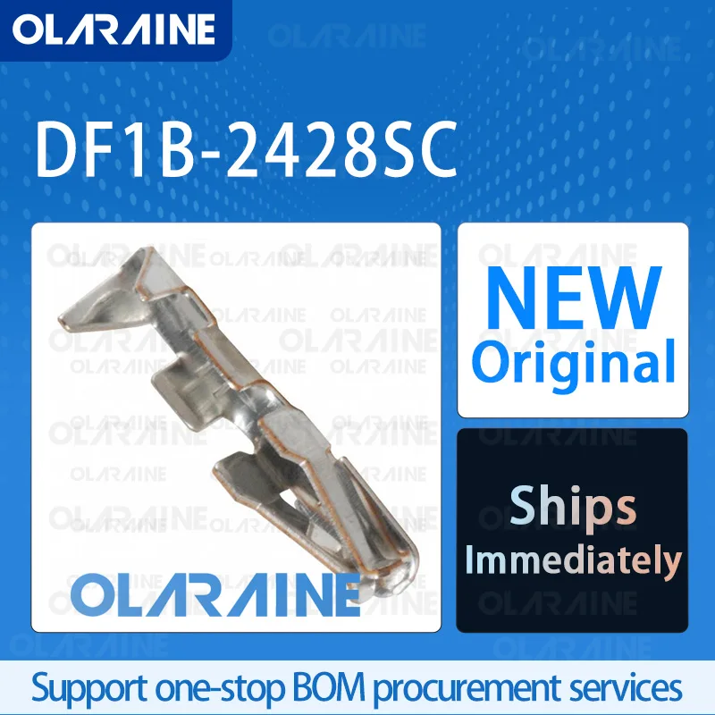 

50/200/500Pcs DF1B-2428SC 100% brand new originalIntegrated tube and wire shellConnector 1 A