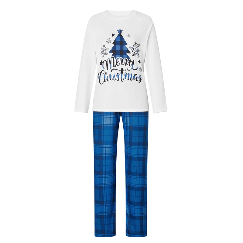 Hirigin Family Christmas Pjs Matching Sets Baby Christmas Matching Jammies للبالغين والأطفال عطلة عيد الميلاد مجموعة ملابس النوم #3