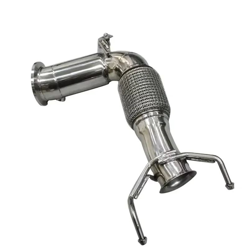 High Flow Catless Exhaust Decat Downpipes for MINI COOPER F56 MK3 Downpipe