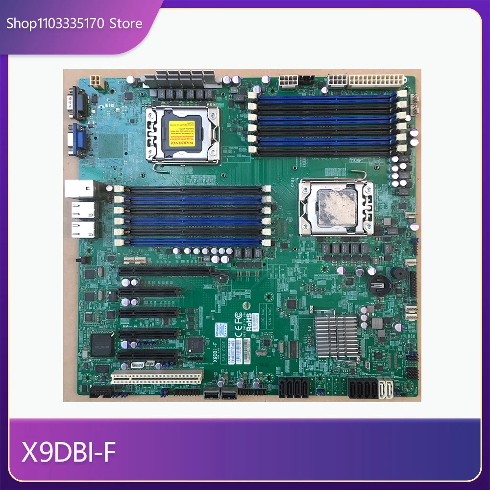 For Supermicro X9DBI-F 1356LGA Pin Dual-Channel Server Motherboard