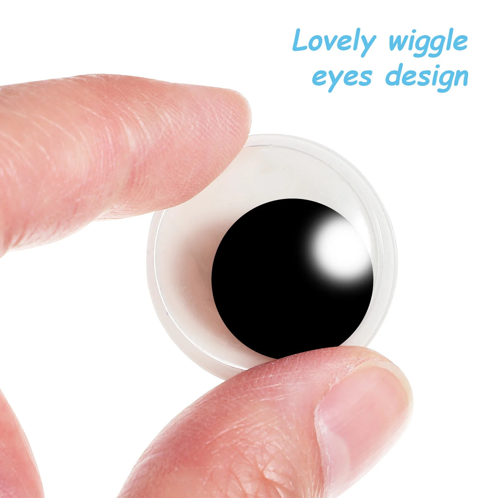 

120Pcs Night Glow Plastic Googly Eyeballs Safety Eyes for DIY Crafts Puppets Artificial Eyes Reusable Decoration