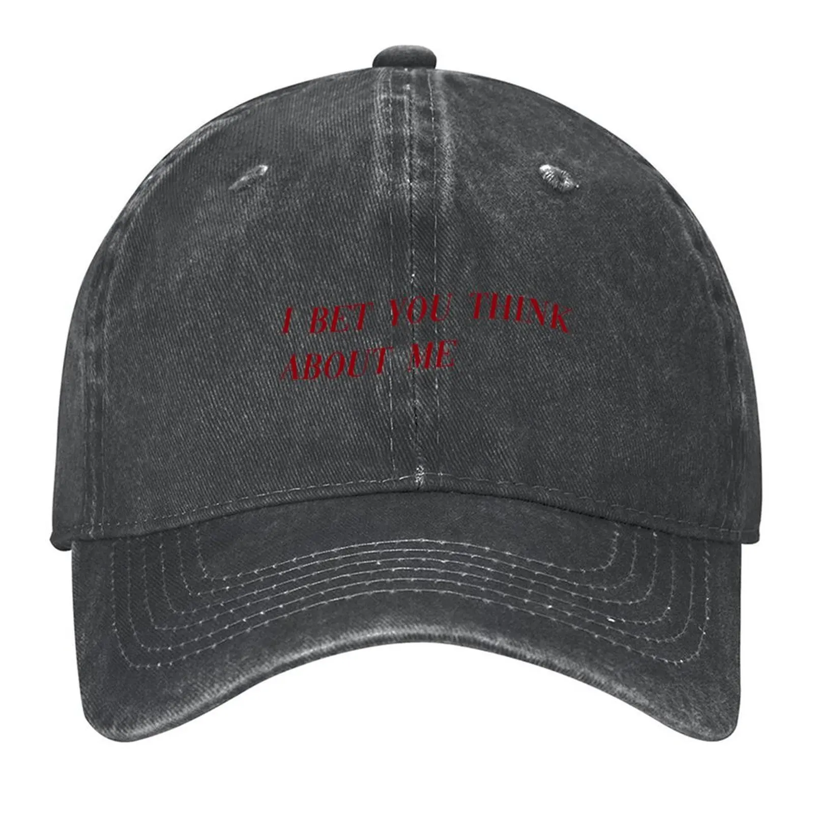 

i bet you think about me yrics Baseball Cap Military Cap Man Hood Golf Hat luxury caps Girl'S Hats Men's