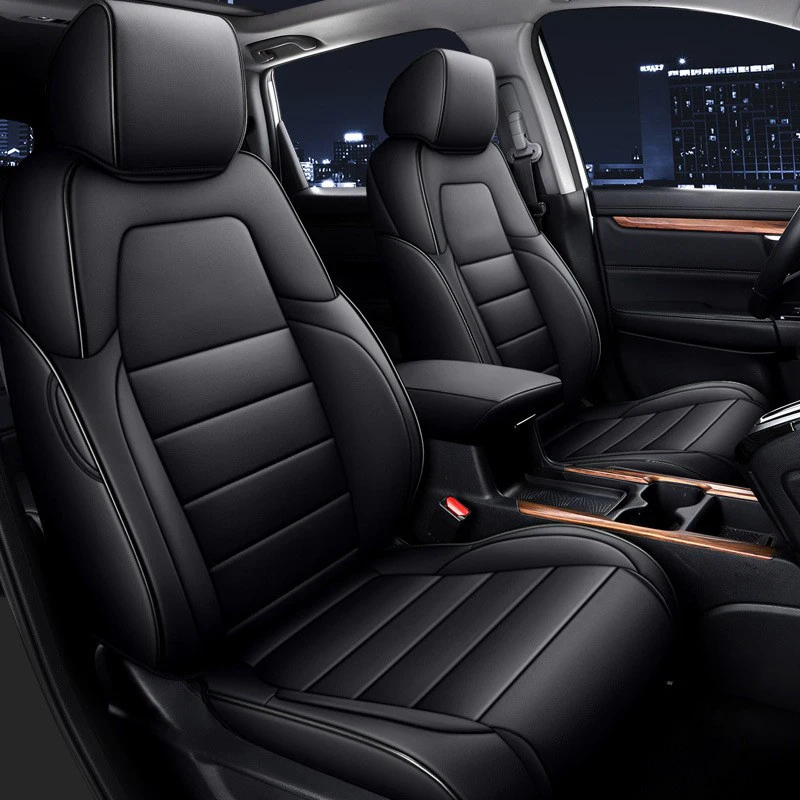 

Custom Car Seat Covers For Honda CRV 2017 2018 2019 2020 2021CR-V PU leather Cushion Auto Seat Protective Covers