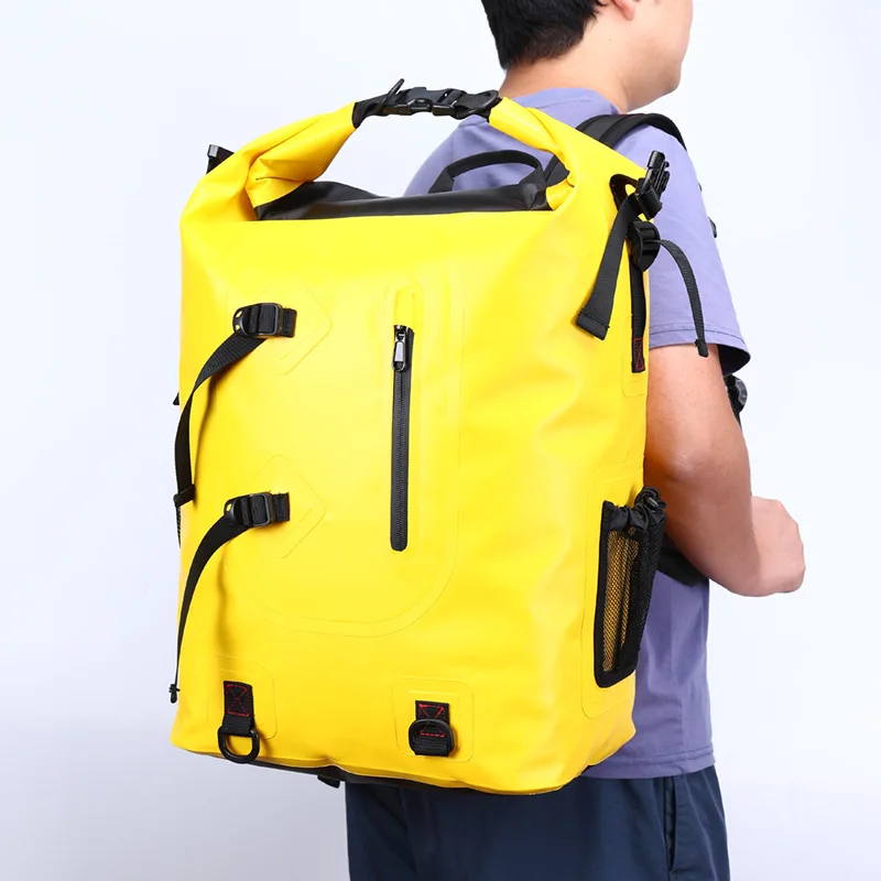 

Outdoor Fishing Rafting Waterproof Bucket Bag TPU Material Beach Swimming Backpack Y580