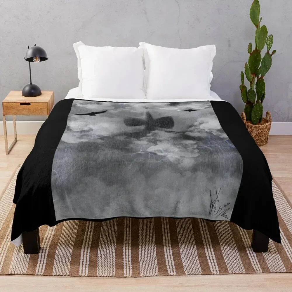 

Siren head Throw Blanket Breathable Lightweight Blanket for Adults Kids