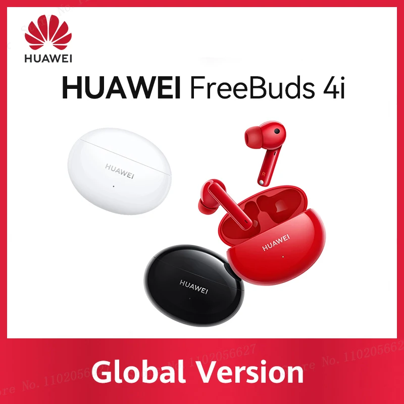 HUAWEI FREEBUDS 4i Wireless Headphones 10 Hours PlayBack Quick Charge Active Noise Cancellation Bluetooth Earphones Headset