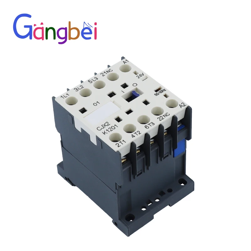 

12A contactor CJX2 1201 AC contactor CJX2K1201 50HZ/60HZ voltage 380VAC 220VAC 110VAC 36VAC 24VAC