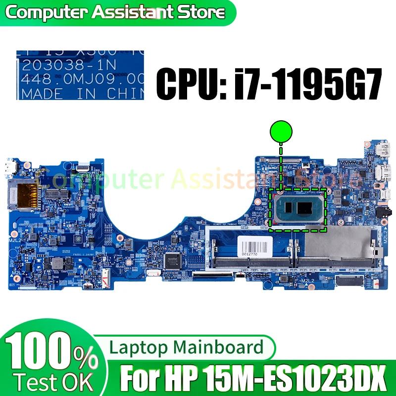 

Материнская плата для ноутбука HP 15M-ES1023DX 203038-1N M81421-601 i7-1195G 7 материнская плата для ноутбука