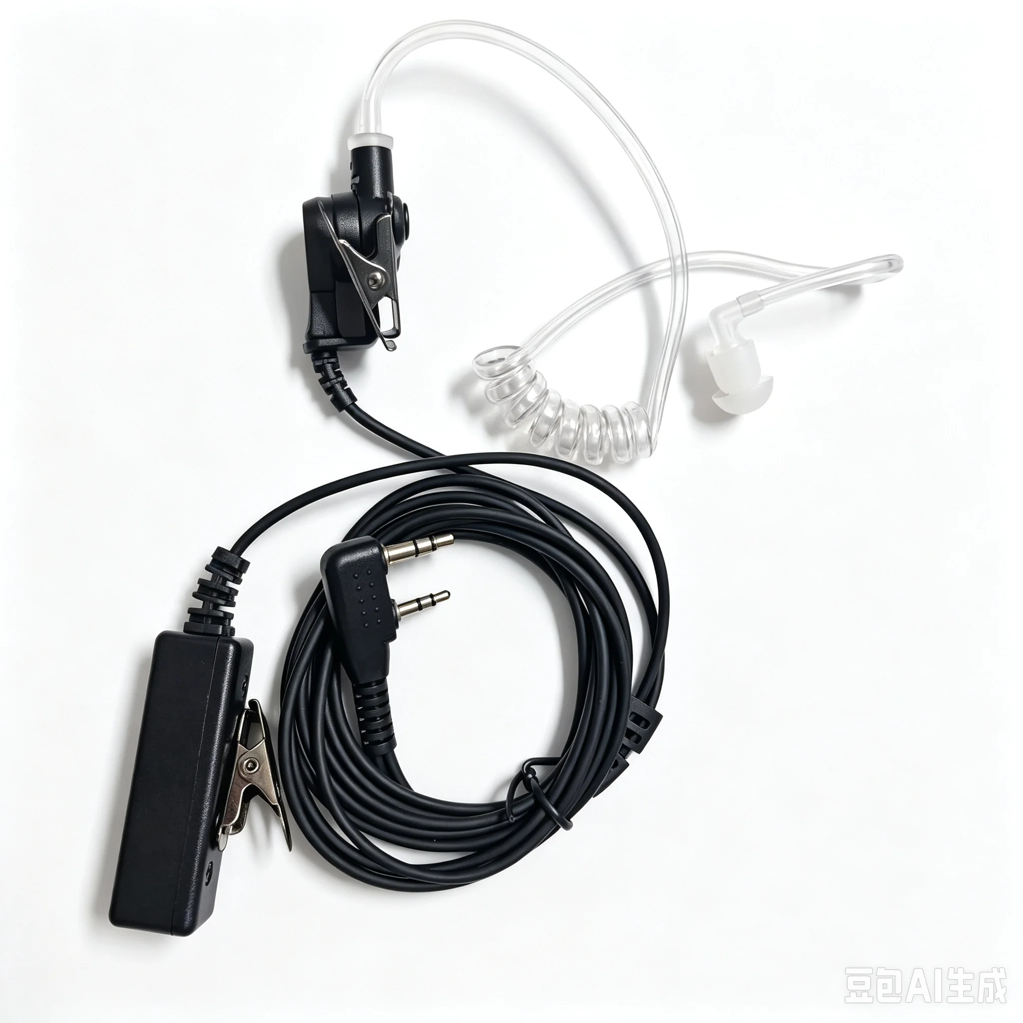 Air Transparent Clear Tube Earphone / Microphone Earphone for Pofeng 888S 5R Kenwood TK2170 TK3170 Two Way Radio