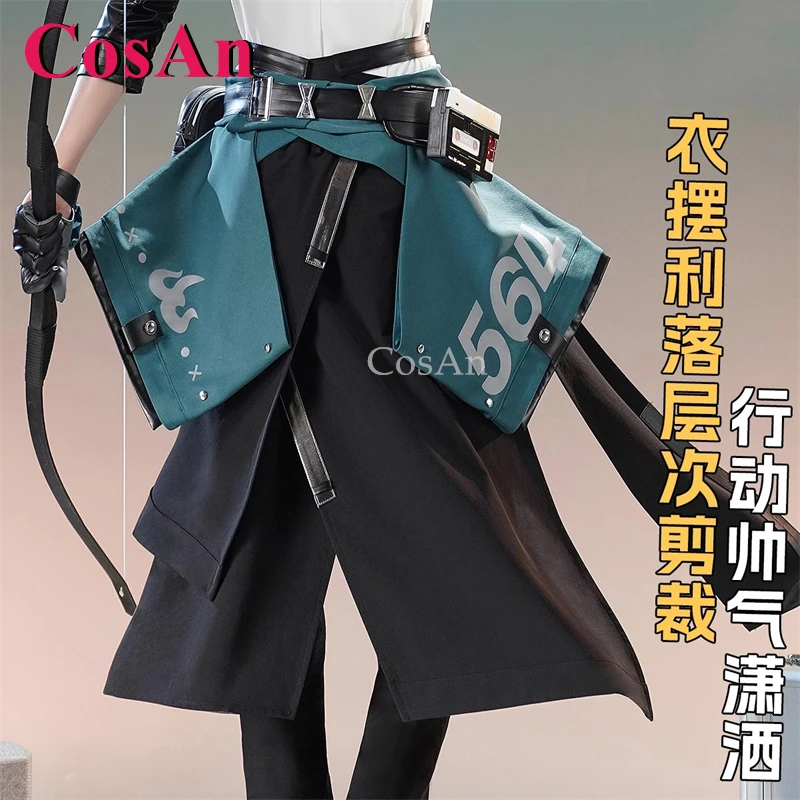 

Костюмы для косплея Асабы Харумасы из игры Zenless Zone Zero: стильная боевая униформа для Хэллоуина и ролевых игр