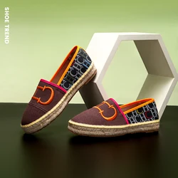 Fashion Colour Blocking Design Retro Style Women's Single Shoes Classic Versatile Comfortable Exquisite Workmanship