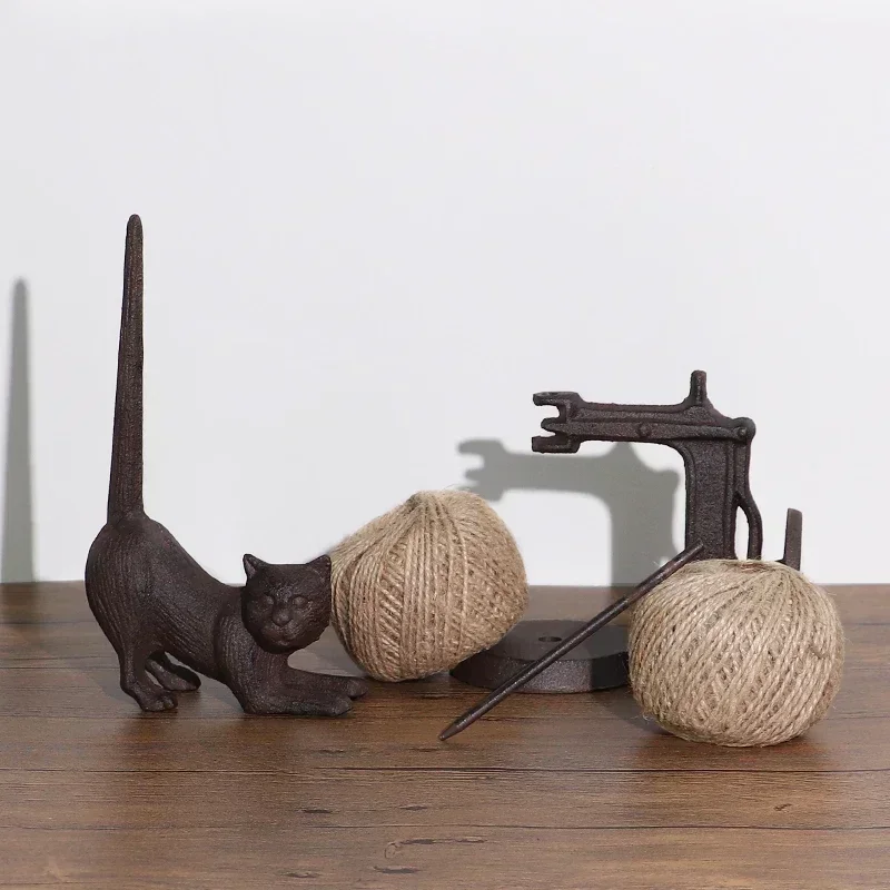 Retro Nostalgic Cast Iron Rope Winder Ornaments