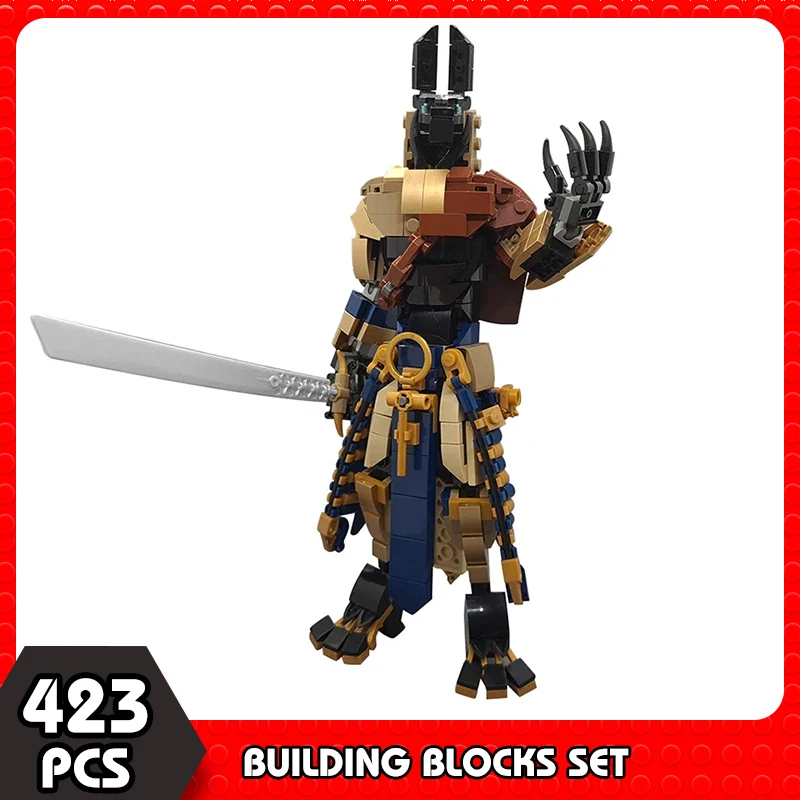 

MOC Medieval Warrior Anubis Movie Game Action Figure Building Block Assembly Model MOC-113373 Monster Brick Toy Holiday Gift