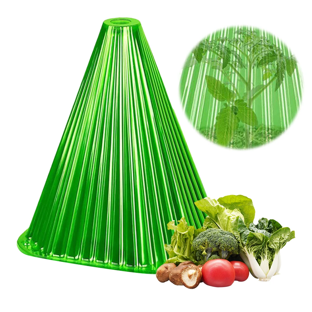 5/12/15/21/25/31 Pcs Garden Cloches for Plants Reusable Plant Protectors Protects Plants From Birds Frost Snails Etc