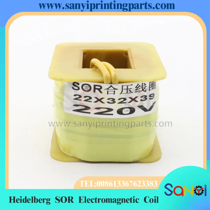 

1 Piece Heidelberg SOR Electromagnetic Coil 22x32x39MM 220V For Printing Machine Parts