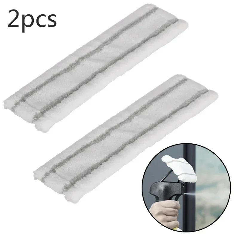 2Pcs Microfiber Mop Cloths For WV1 WV50 WV75 Vacuum Cleaner Accessories Window Glass Cleaning Dust