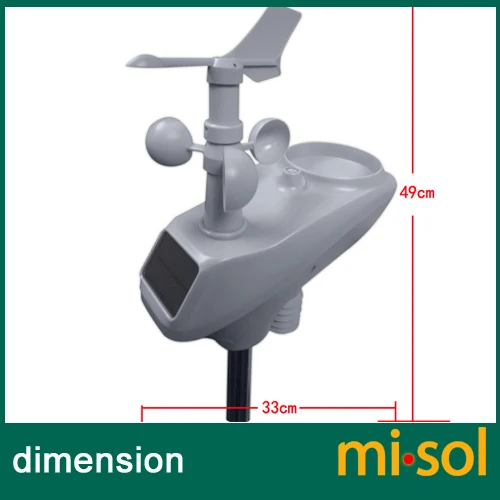 

Outdoor Sensor (Spare Part) for Weather Station Wireless 433Mhz,HP2000-OTD