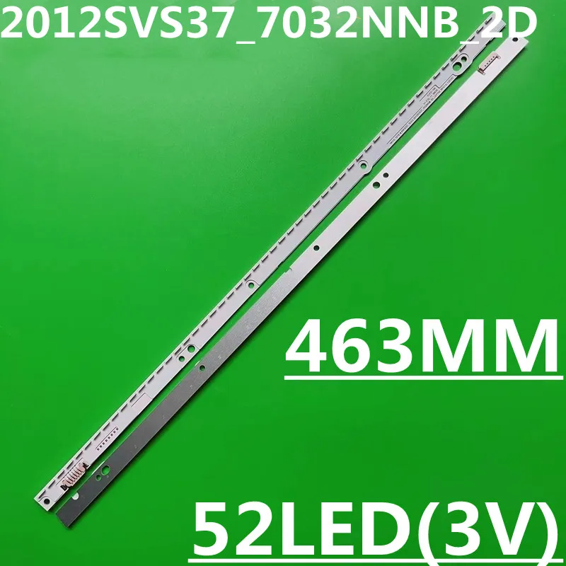 LED Strip 52leds SLED 2012SVS37 7032NNB 2D For 37inch UE37ES5500 UE37ES6100 UE37ES6710 UE37ES6300 UE37ES6307 UE37ES67100