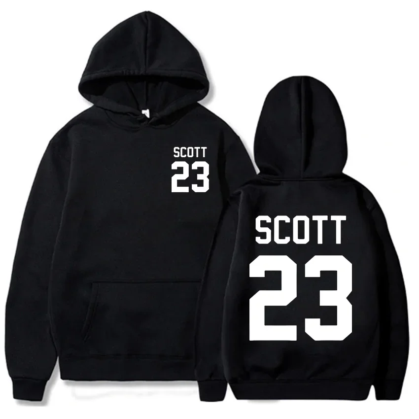 TREE HILL RAVENS Scott23 Hoodies Long Sleeve Men/Women Sweatshirts Streetwear Keith Scott Body Shop Hoodie Sudadera Mujer Winter