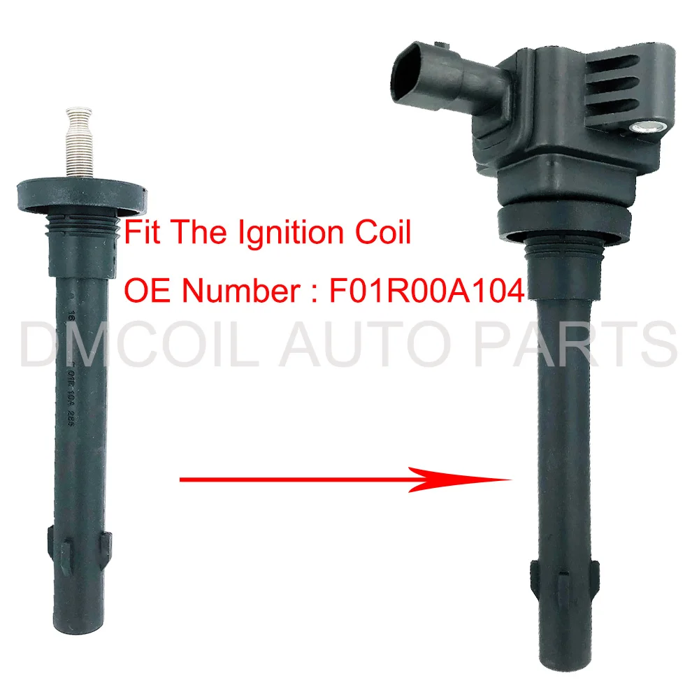 4 PCS/1 SET IGNITION COIL RUBBER BOOTS WITH SPRING FOR CHERY TIGGO 3X 4G15B 1.5L (2017-) F01R10A285 F01R00A104