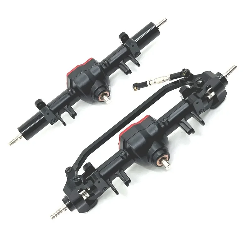 For MN128 MN86 G500 remote control car spare parts, metal upgrade, front and rear axles, differential assembly