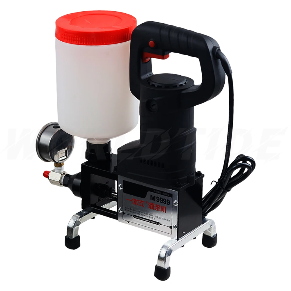 Flow rate 36kg/h Epoxy/Polyurethane Foam Injection Pump Crack Repair and Plugging Machine M-9999 High Pressure Grouting Machine image 4