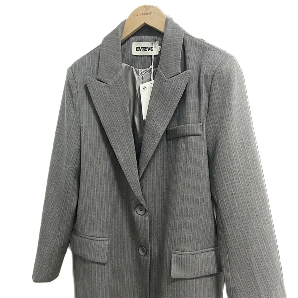 

Grey Striped Blazer Suit Jacket,For Women's Clothing,Spring Autumn thin Korean Casual Blazers Female Suit Coats,Girls Tops,2024