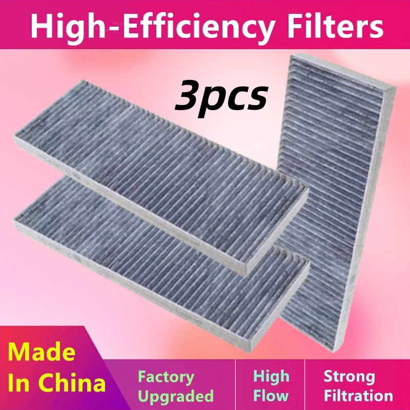 3pcs/For Rising Auto Marvel R /Roewe MARVEL X(2018-Present) Electric Vehicle Cabin Air Filter 10452996