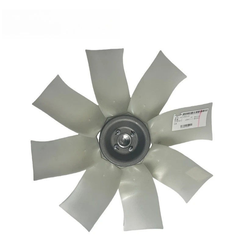 

Подходит для вилочного погрузчика Linde 352-06 H50D с двигателем Deutz TD2.9, оригинальная лопасть вентилятора 3521050103