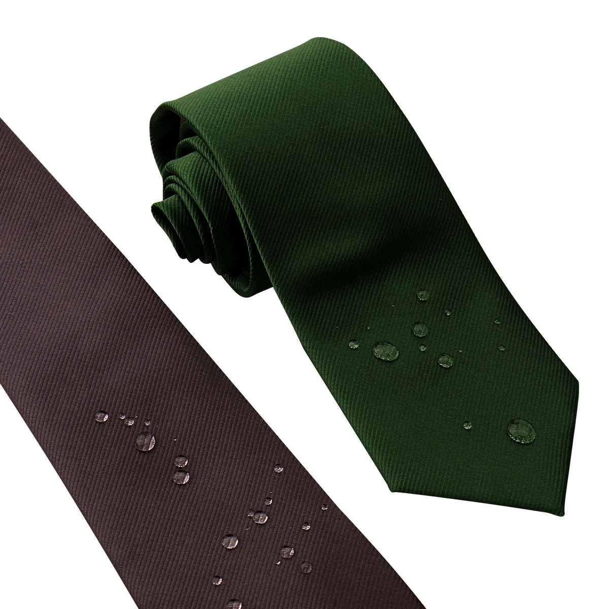 Cravatta di Lusso Impermeabile da Uomo, Cravatta a Tinta Unita per Banchetti e Matrimoni, Cravatta a Righe da 8 cm per Camicia, Smoking, Abito, Business, Impermeabile, Gravatas