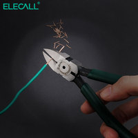 ELECALL Plastic Nippers Diagonal pliers cutting nipper wire plier Electrition for cable cutter 5\
