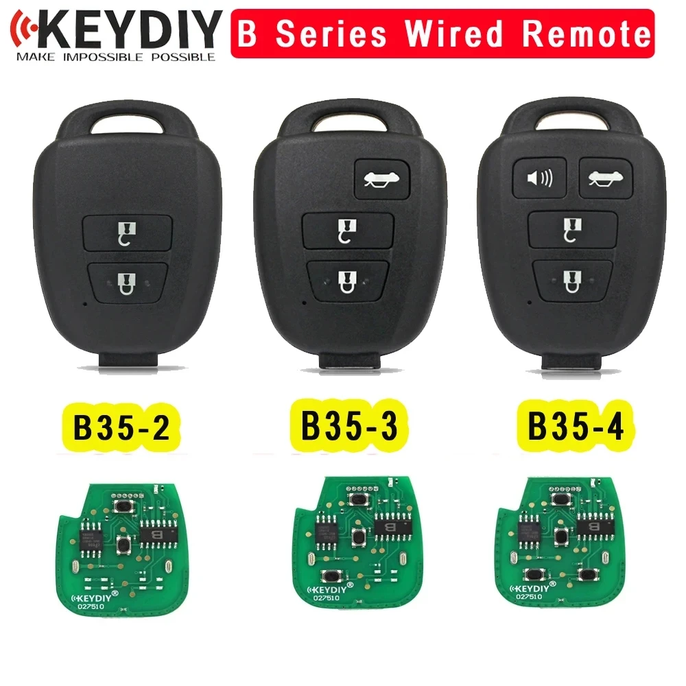 1/5/10pcs KEYDIY B Series B02 metal B22-3 B11 B12 B21-4 B22-4 B25 B27-3 B27-4 B36-4 Remote Control for KD900 KD-X2 Mini KD