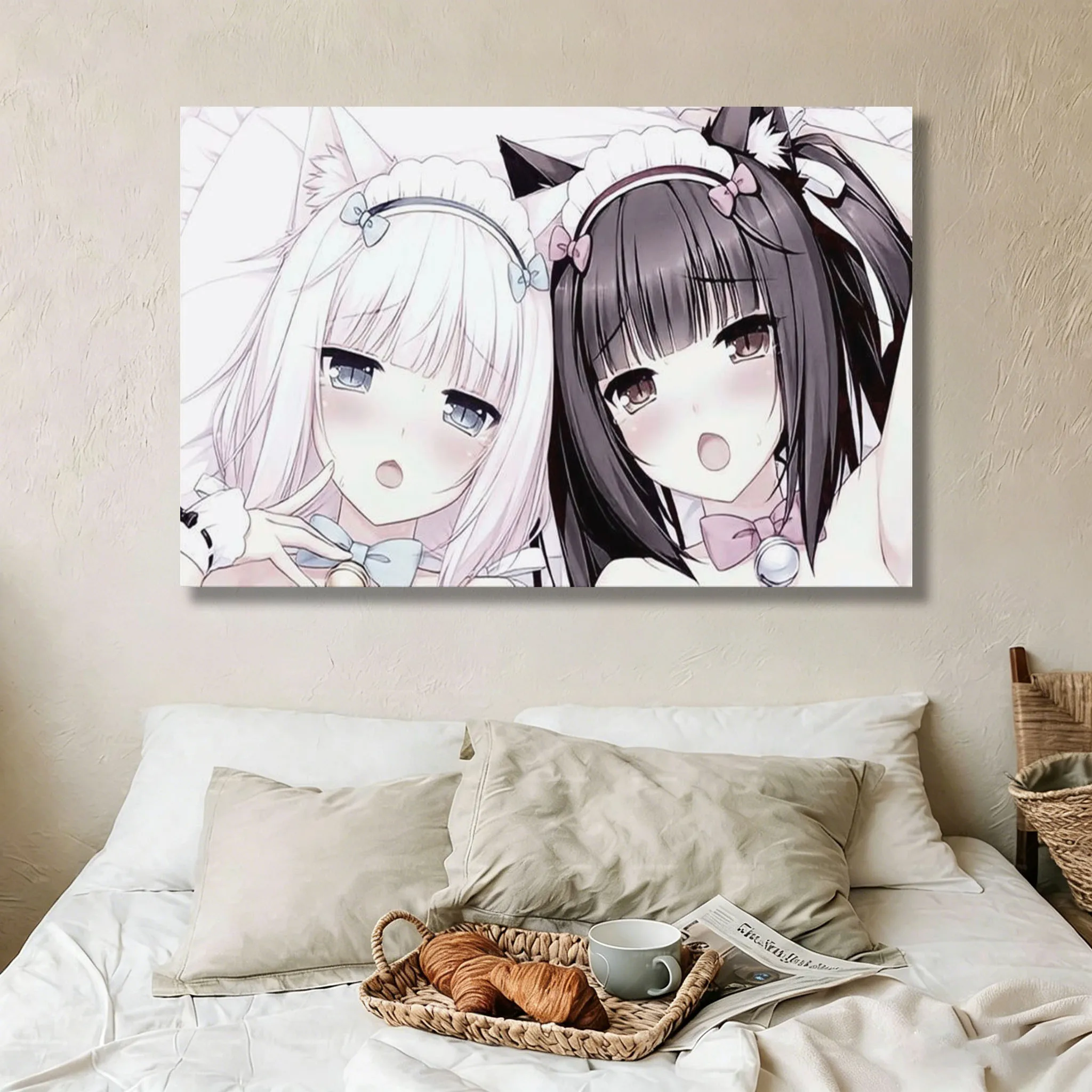 Nekopara Nyanko Kawaii Cute Moe Girl Tapestry Suitable For Home Bedroom House Dorm Wall Decoration Perfect Gift For Friends