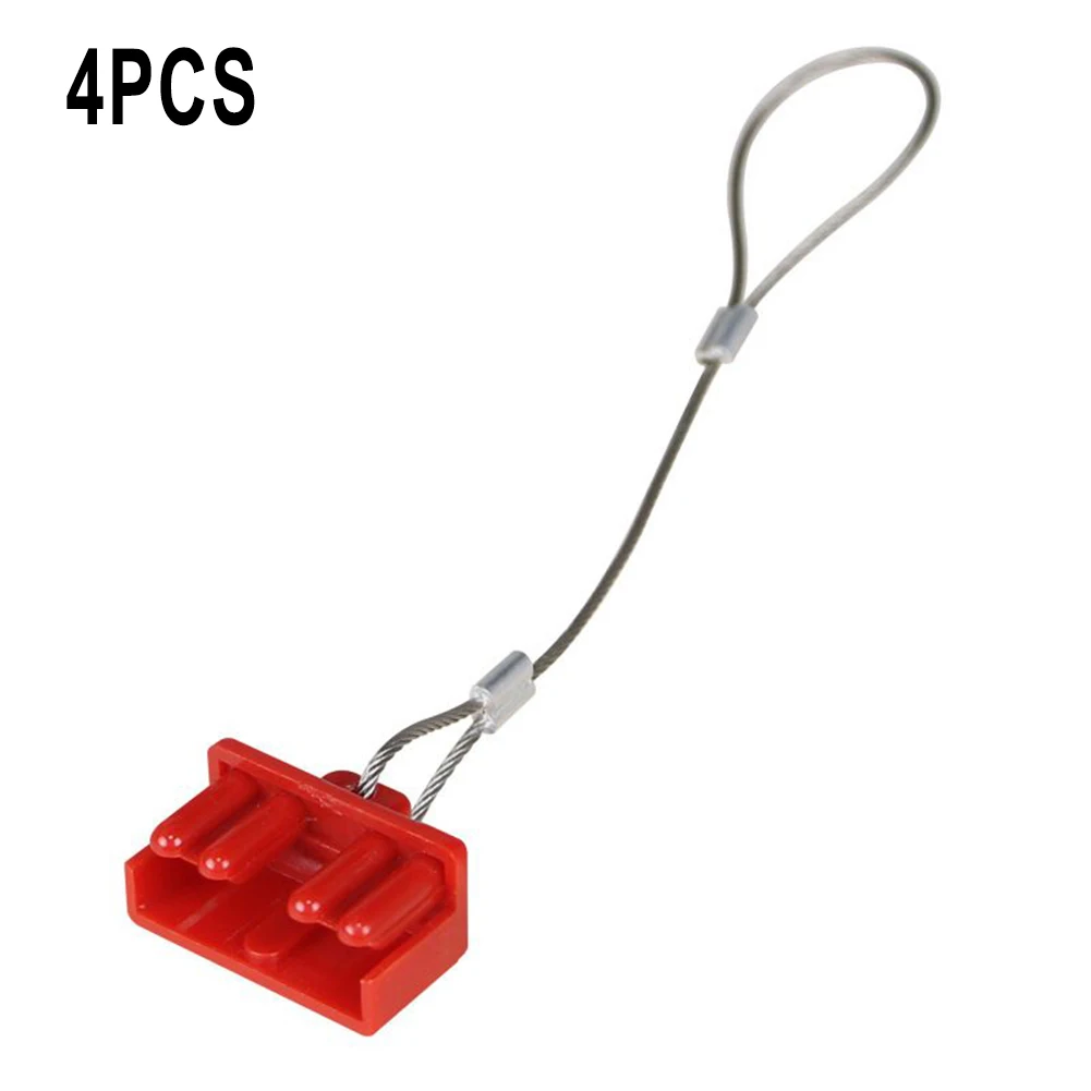 4PCS for Battery Connector Guard Covers for Caravan Use Designed for 50AMP 120A and 175A Power Supply Connectors with PVC