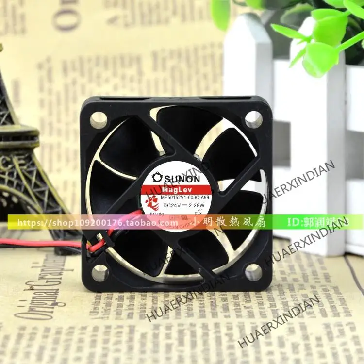 New ME50152V1-000C-A99 5015 24V 2.28W 5CM Cooling Fan Assembly Kit