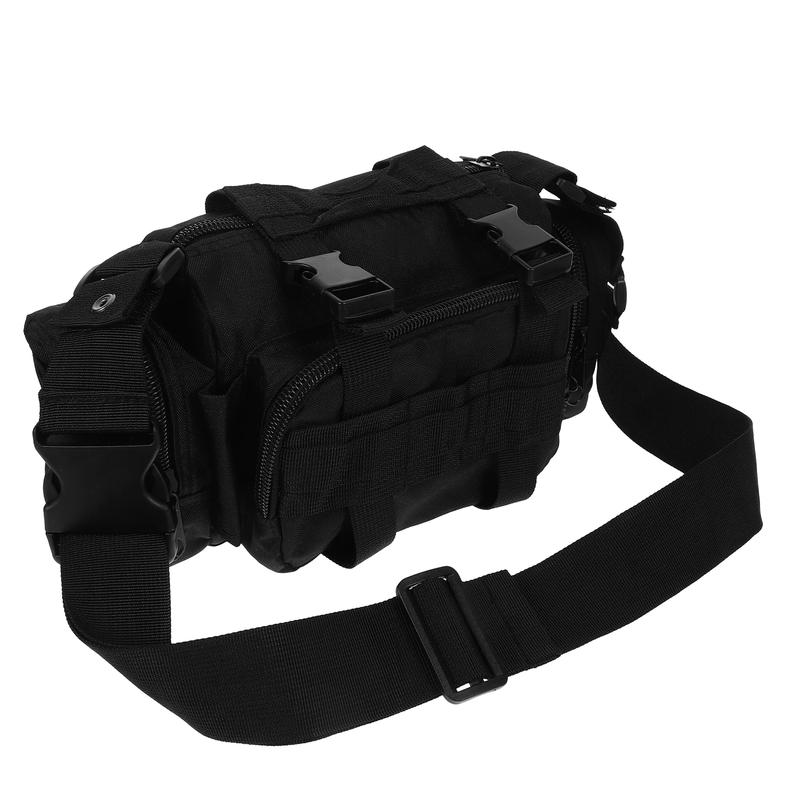 

Multifunctional Outdoor Waist Bag Sports Shoulder Fanny Pack Lightweight Oxford Cloth Durable Travel Hiking Bike Riding
