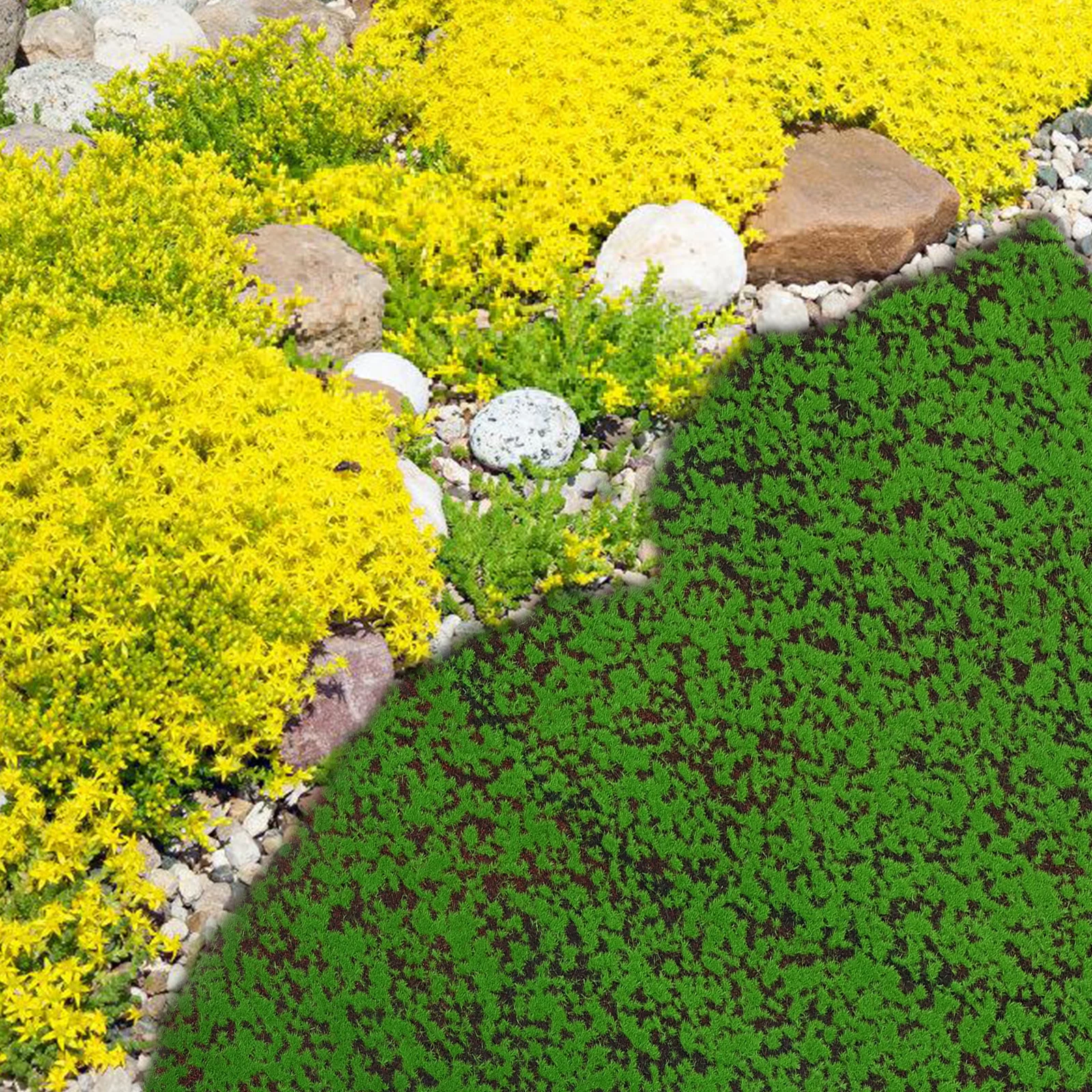 

Artificial Moss Decoration Lifelike Faux Mini Grasses Easy Installation Home Office Garden Balcony Wedding DIY Model Scenery