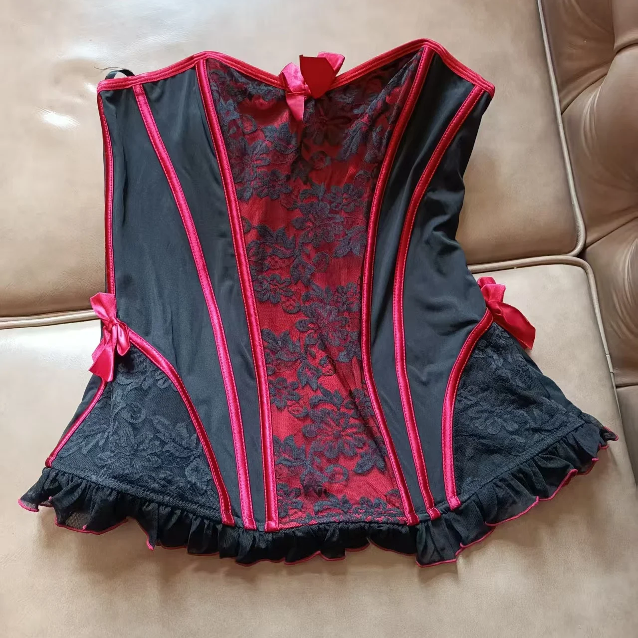 MELINDA CHERRY Ropa interior sexy de encaje sin tirantes para mujer, adecuada para circunferencia de pecho inferior 8590, rop...