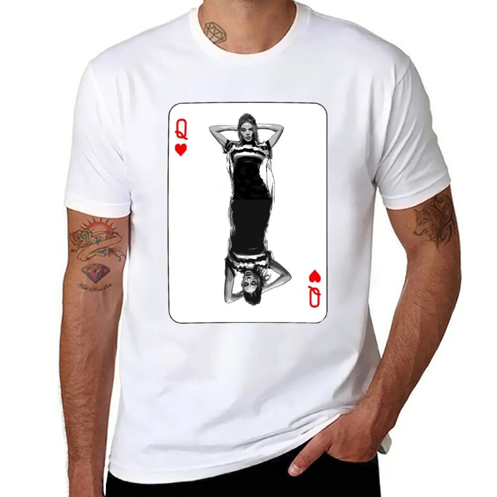 New Kylie Minogue - The Queen Of Hearts T-Shirt tees quick drying t-shirt Blouse mens t shirt graphic