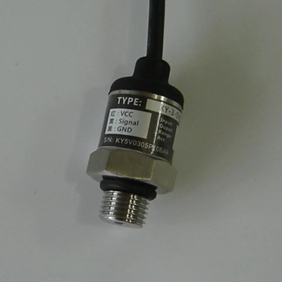 Stainless Steel Water Pipe Pressure Sensor 2Mpa IoT Voltage Type Sensor G1/4 Thread