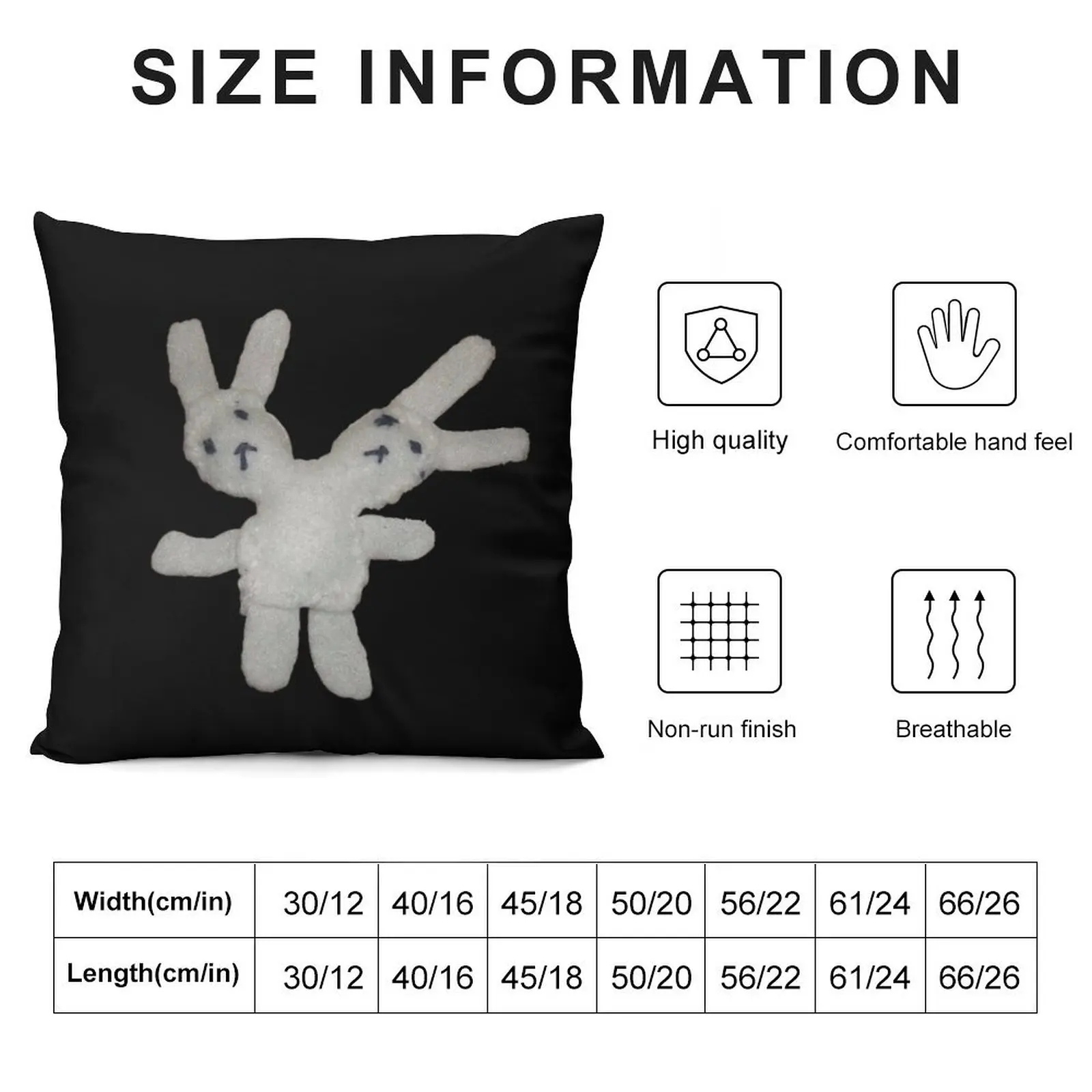 two-headed bunny Throw Pillow Luxury Pillow Case christmas pillow case Cushions