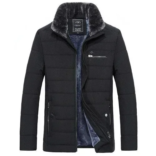 Customizable Fur padded jacket Casual fur collar jacket Suit Jackets