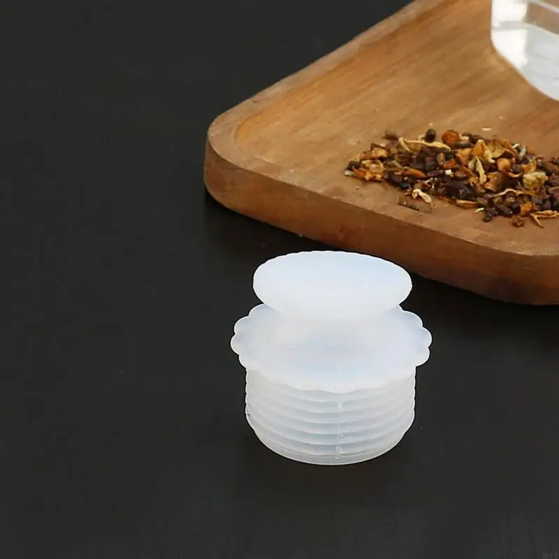 モルフ断熱幅のワイドマウスボトル真空フラスコストッパーリッドキャップ断熱ポットプラグ