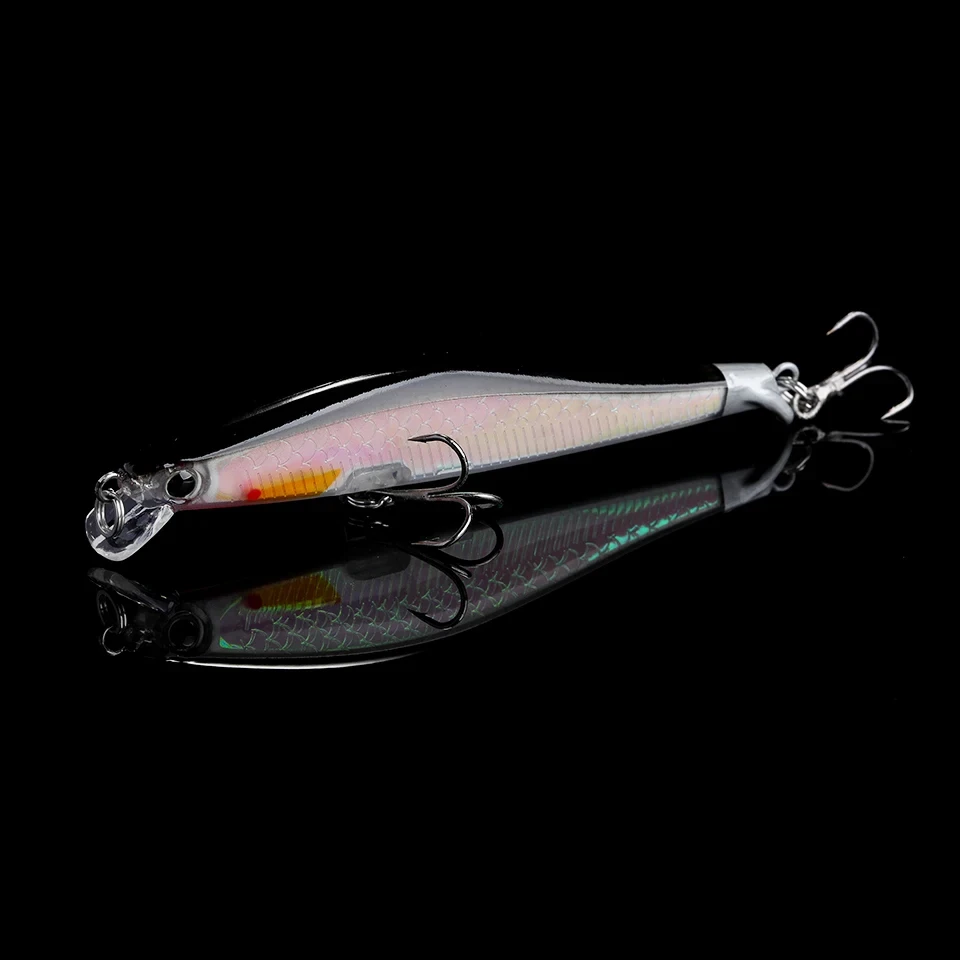 WALK FISH Floating Minnow 90mm 7.7g Professional Quality Fishing Lures 3D Eyes Minnow Crank Hot Model Artificial Bait Tackle