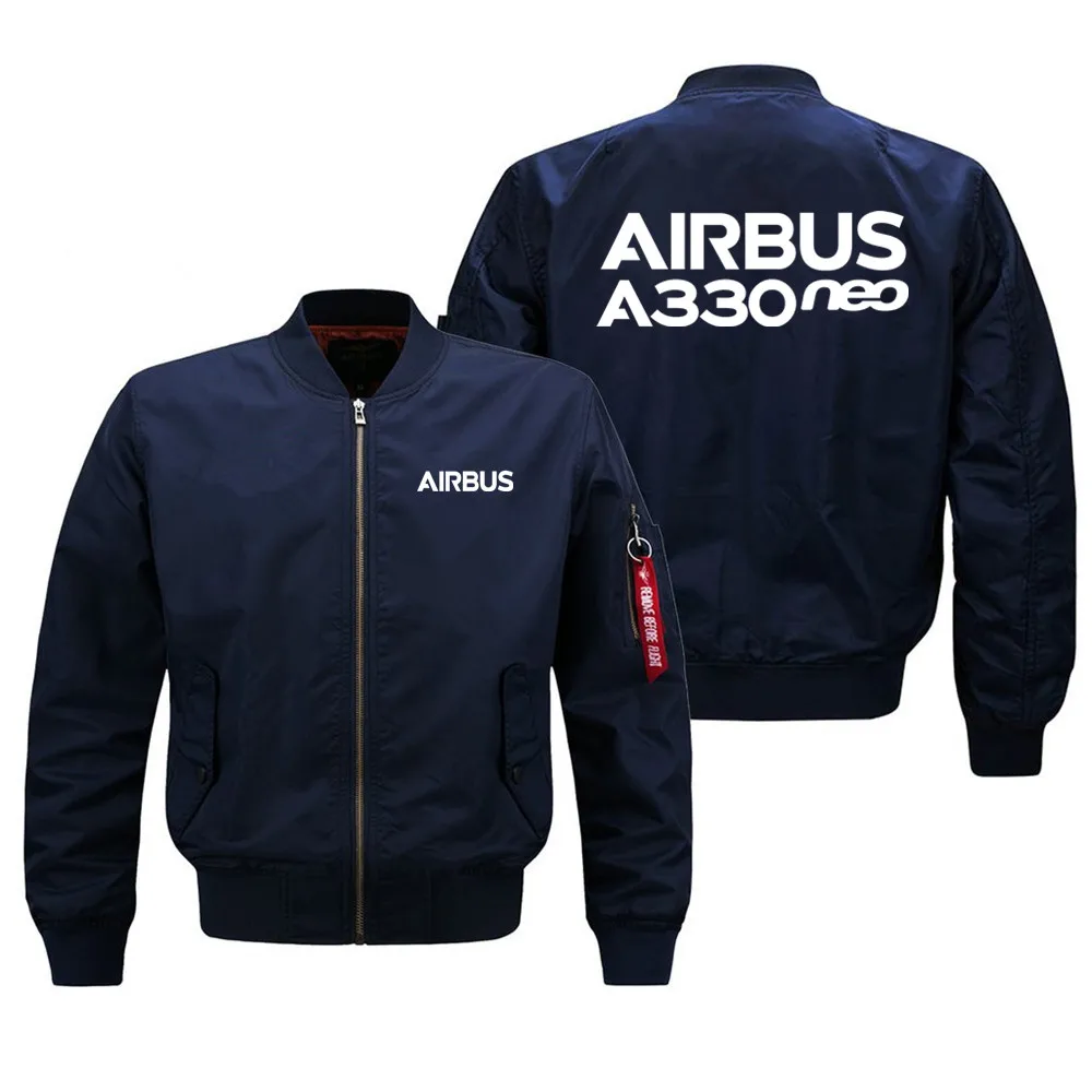 

2025 Flight A330neo Pilots Ma1 Bomber Jacket Fashion Jackets for Men New Men Clothing Military Outdoor Clothes Man Jacket Coat